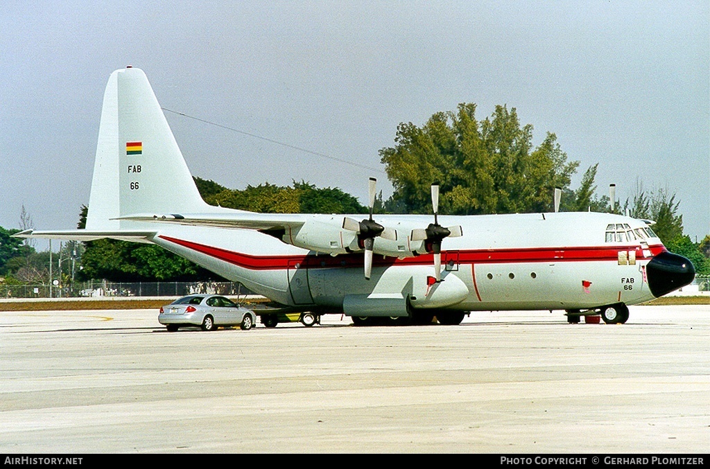 Aircraft Photo of FAB-66 | Lockheed C-130B Hercules (L-282) | Bolivia - Air Force | AirHistory.net #151081