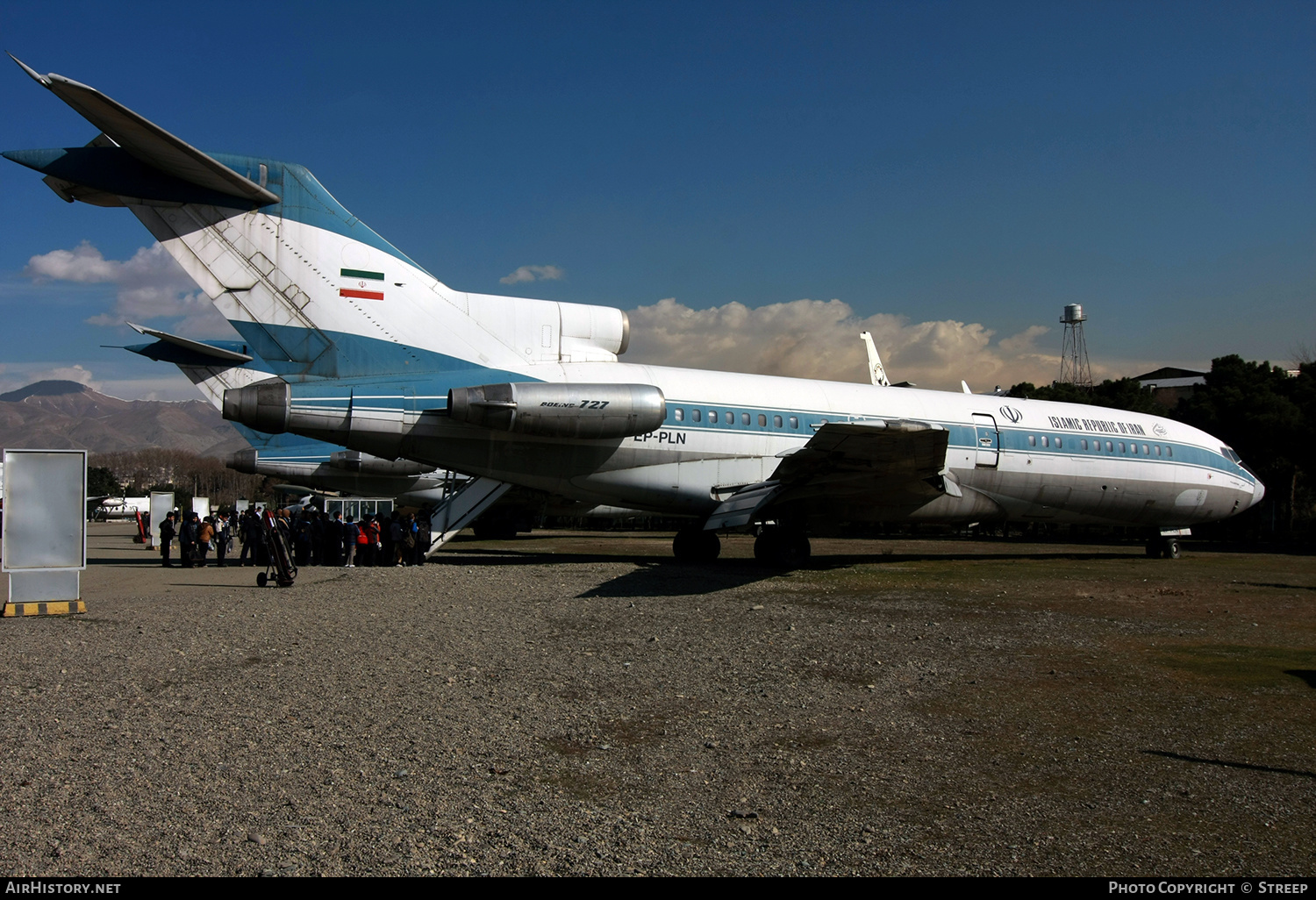 Aircraft Photo of EP-PLN | Boeing 727-30 | Islamic Republic of Iran | AirHistory.net #151085