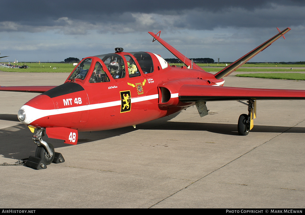 Aircraft Photo of MT48 | Fouga CM-170R Magister | Belgium - Air Force | AirHistory.net #151087