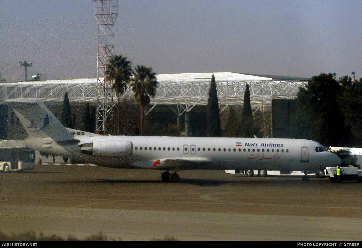 Aircraft Photo of EP-MIS | Fokker 100 (F28-0100) | Naft Airlines | AirHistory.net #151089