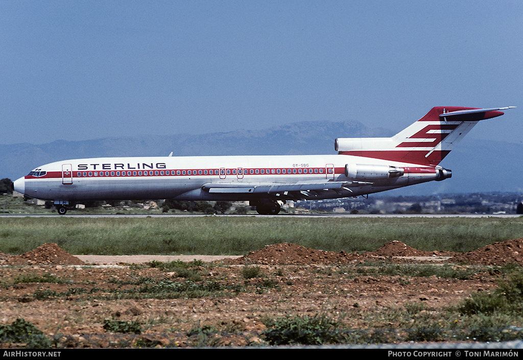 Aircraft Photo of OY-SBG | Boeing 727-2J4/Adv | Sterling Airways | AirHistory.net #151110