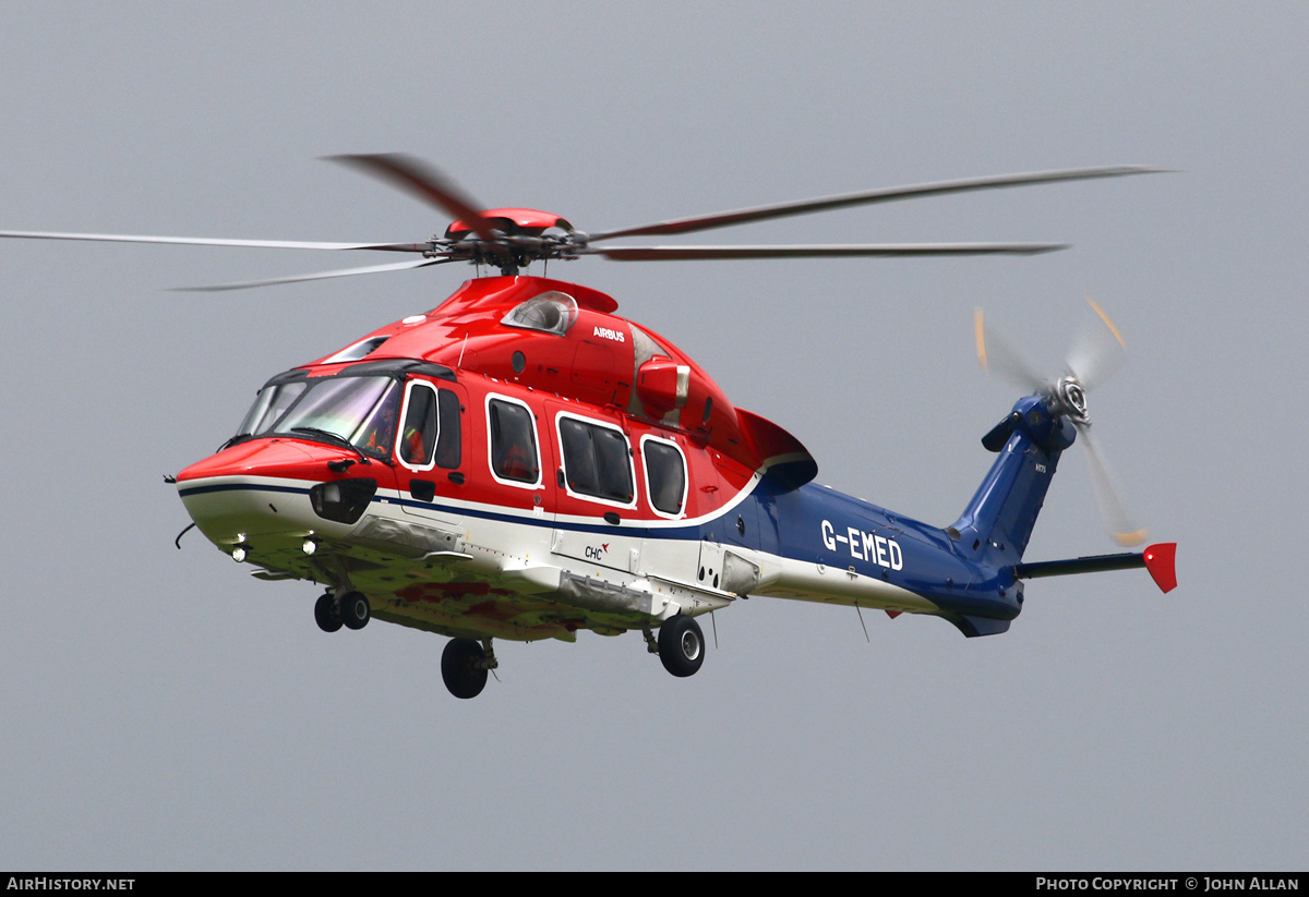 Aircraft Photo of G-EMED | Eurocopter EC-175B | CHC Helicopters | AirHistory.net #151111