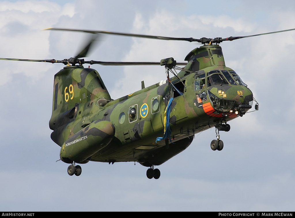 Aircraft Photo of 04069 | Boeing Vertol Hkp4C (KV-107-II-16) | Sweden - Navy | AirHistory.net #151119