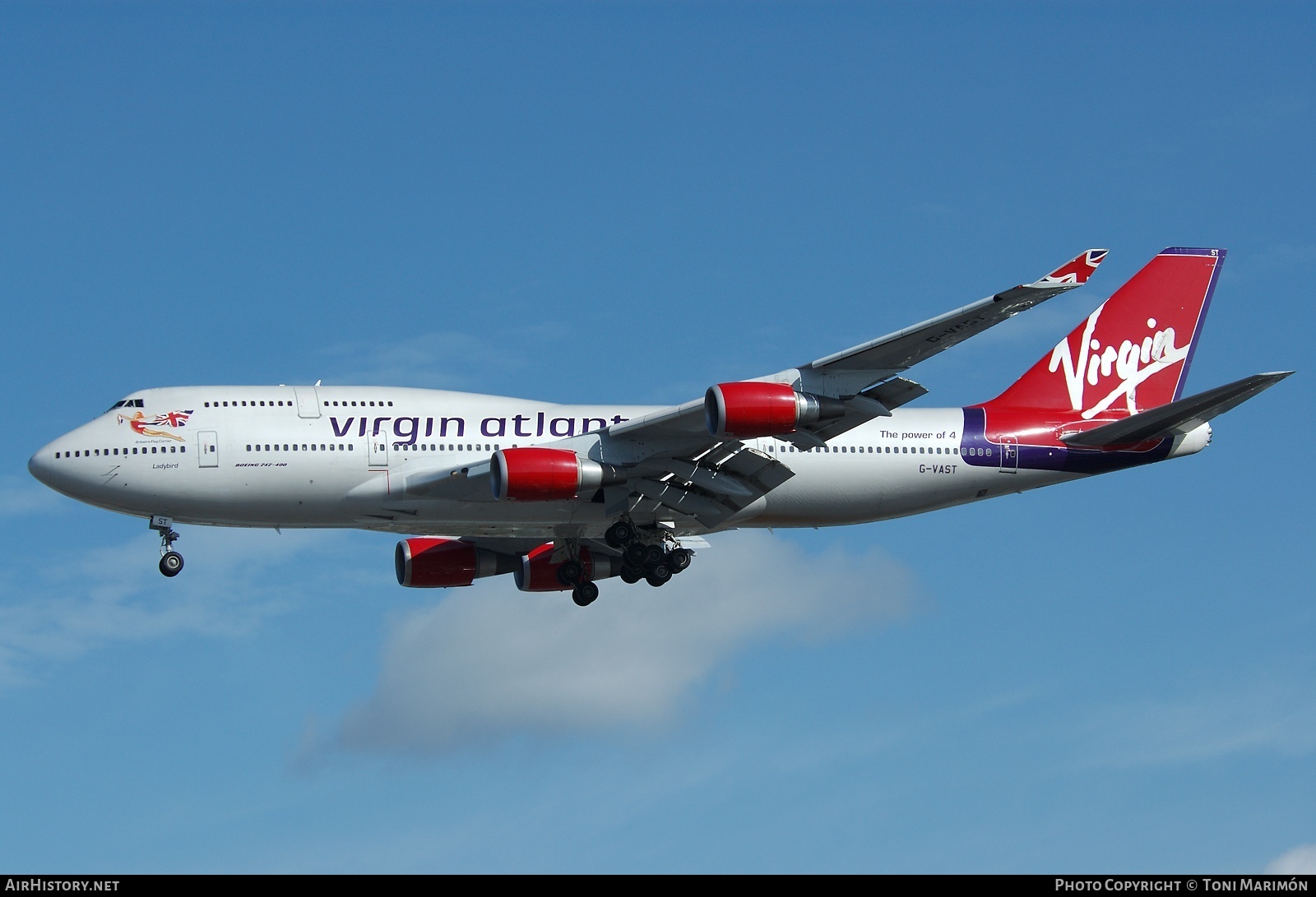 Aircraft Photo of G-VAST | Boeing 747-41R | Virgin Atlantic Airways | AirHistory.net #151126