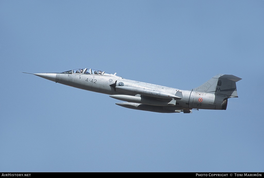 Aircraft Photo of MM54261 | Lockheed TF-104G/M Starfighter | Italy - Air Force | AirHistory.net #151134