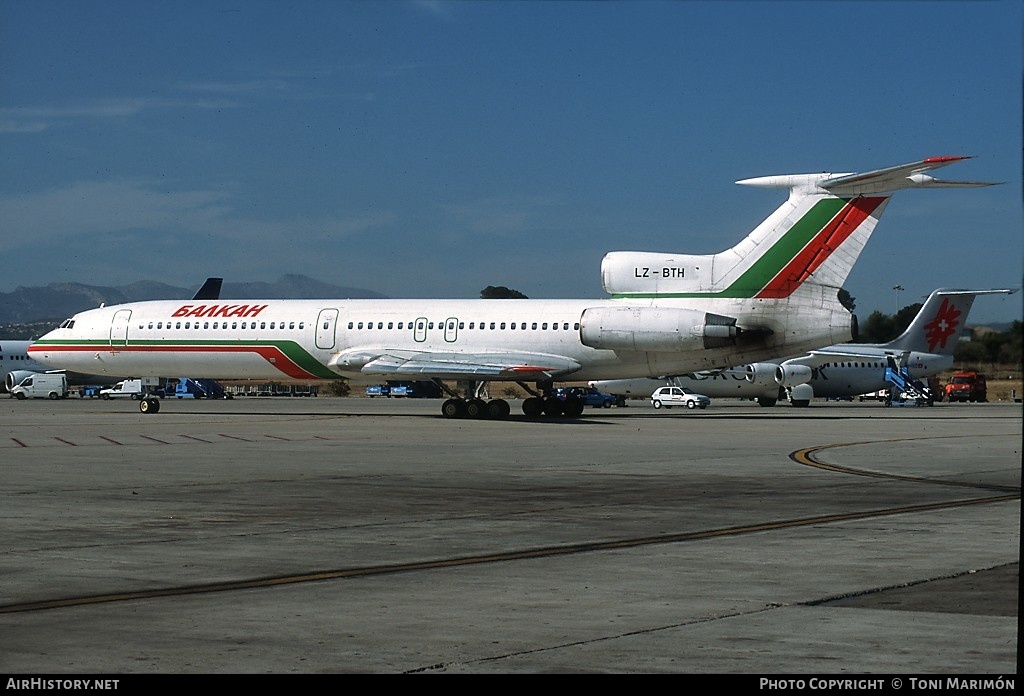 Aircraft Photo of LZ-BTH | Tupolev Tu-154M | Balkan - Bulgarian Airlines | AirHistory.net #151139