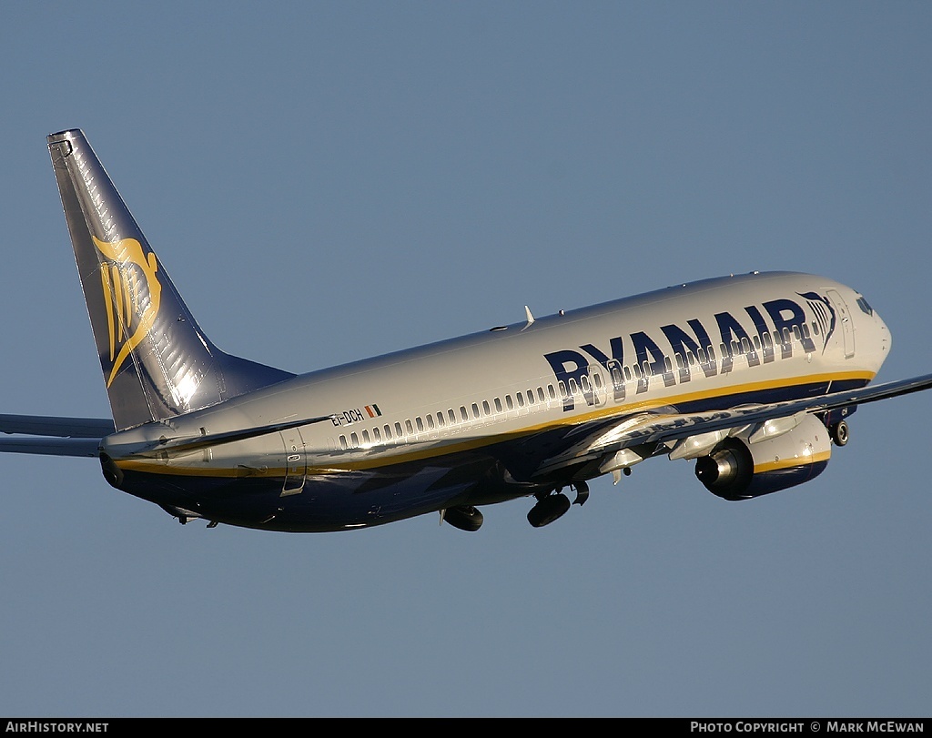 Aircraft Photo of EI-DCH | Boeing 737-8AS | Ryanair | AirHistory.net #151151