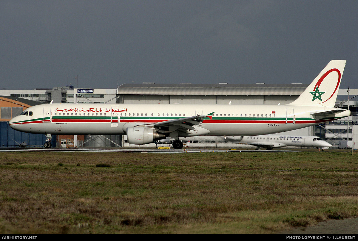 Aircraft Photo of CN-RNY | Airbus A321-211 | Royal Air Maroc - RAM | AirHistory.net #151154