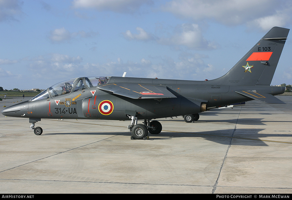 Aircraft Photo of E103 | Dassault-Dornier Alpha Jet E | France - Air Force | AirHistory.net #151160