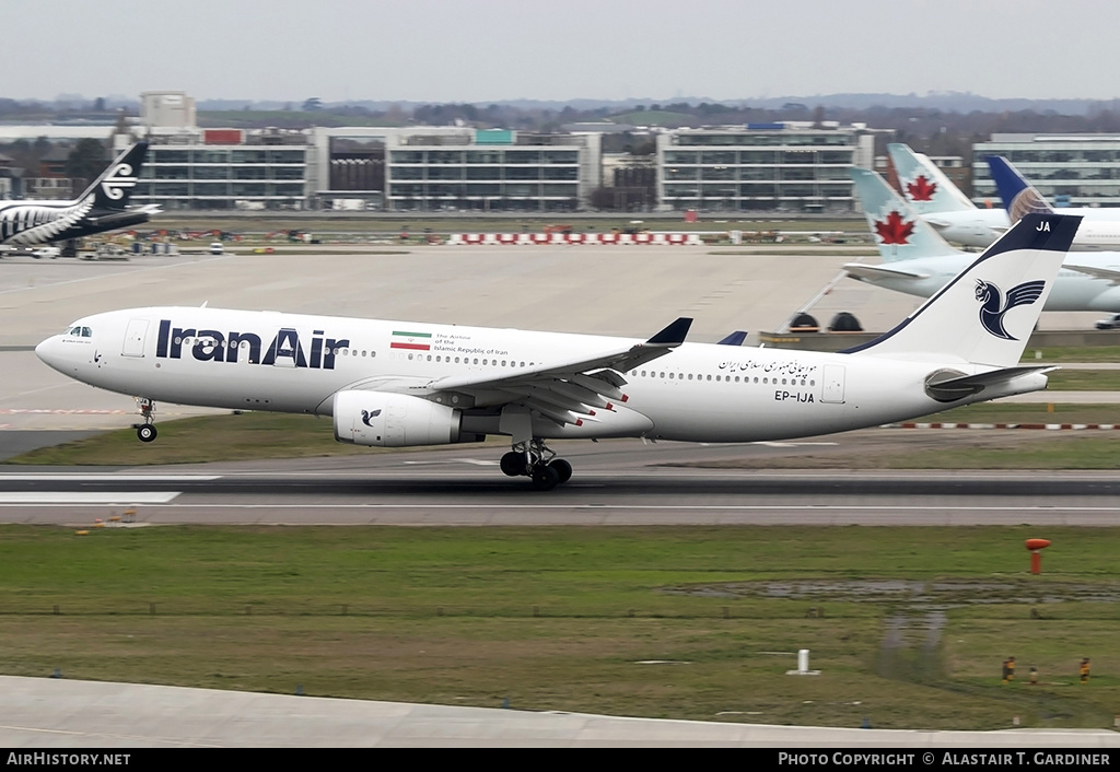 Aircraft Photo of EP-IJA | Airbus A330-243 | Iran Air | AirHistory.net #151162