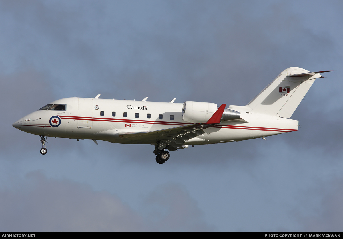 Aircraft Photo of 144618 | Bombardier CC-144C Challenger (604/CL-600-2B16) | Canada - Air Force | AirHistory.net #151180