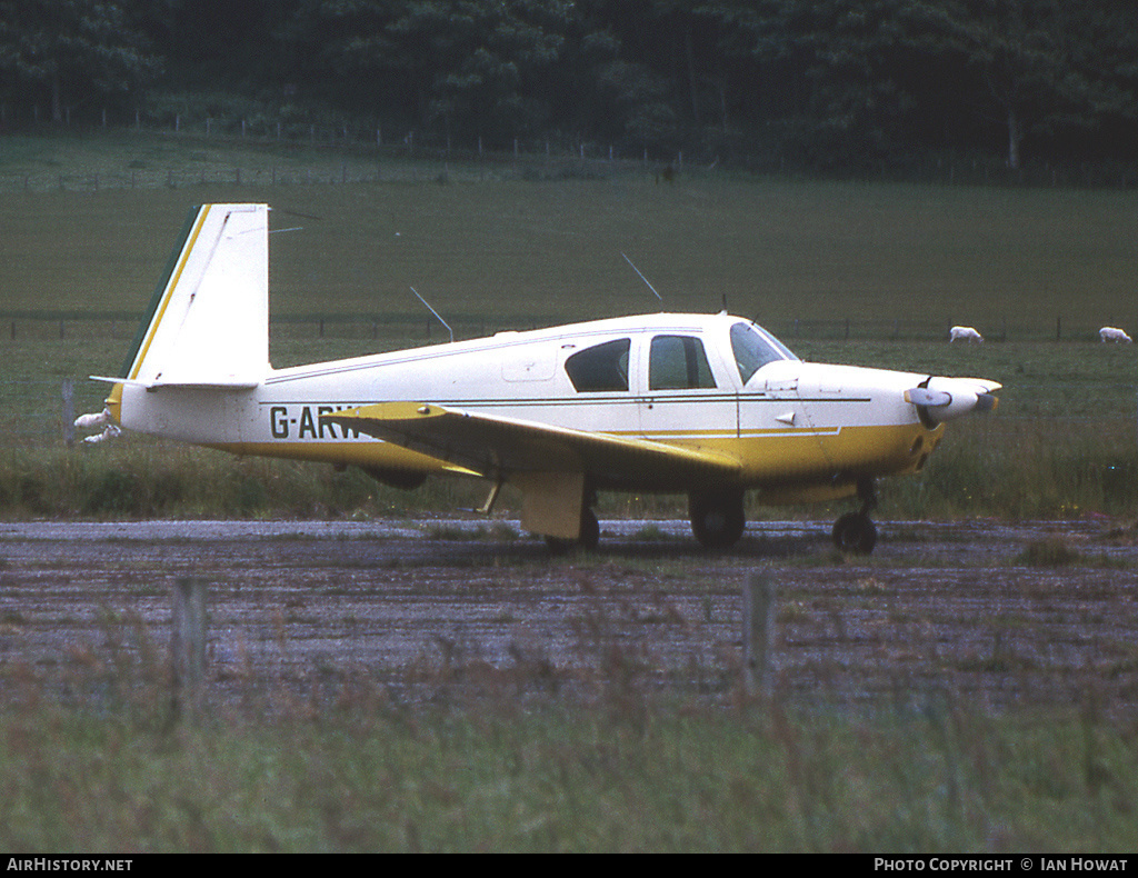 Aircraft Photo of G-ARWY | Mooney M-20A | AirHistory.net #151185