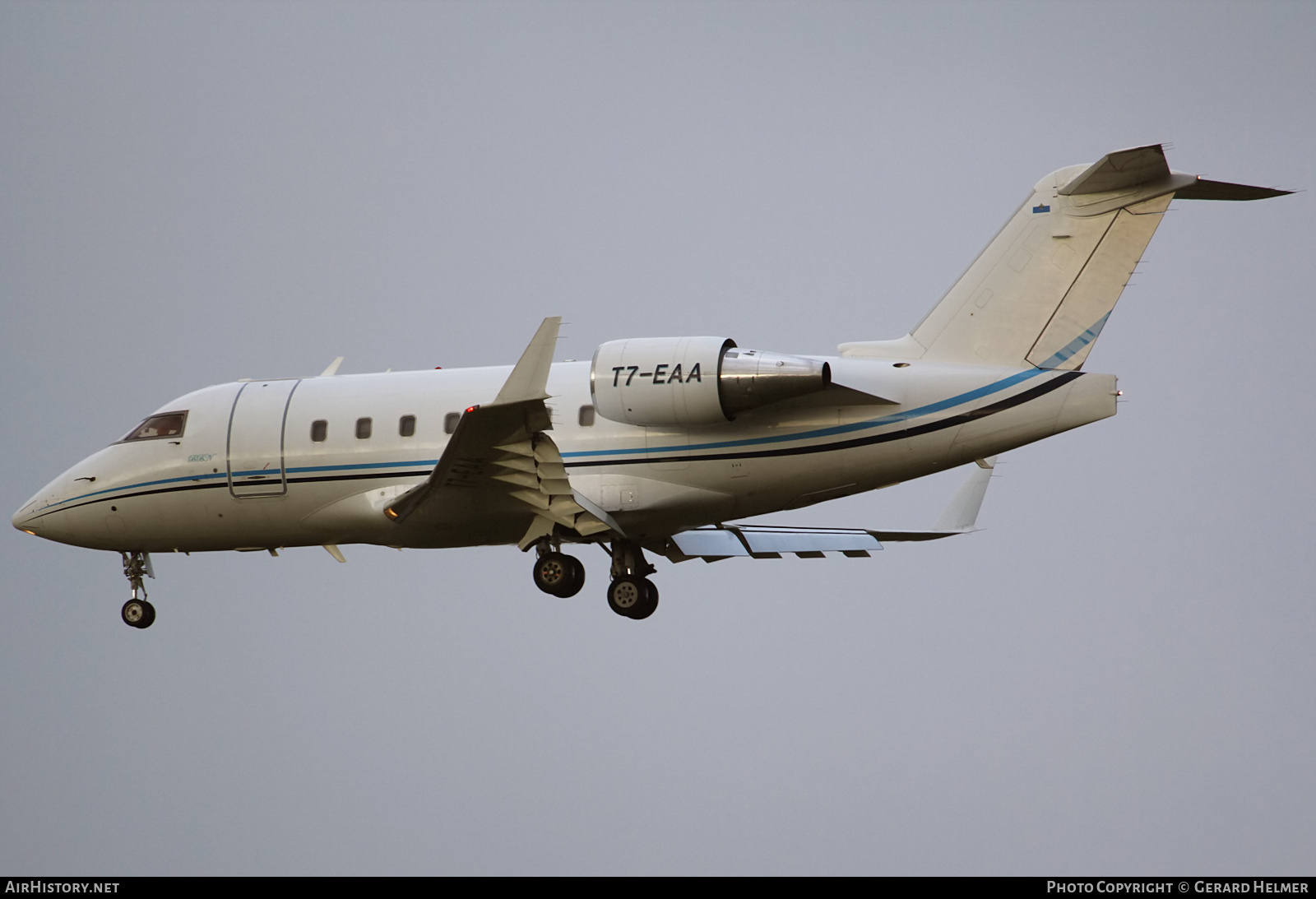 Aircraft Photo of T7-EAA | Bombardier Challenger 604 (CL-600-2B16) | AirHistory.net #151196