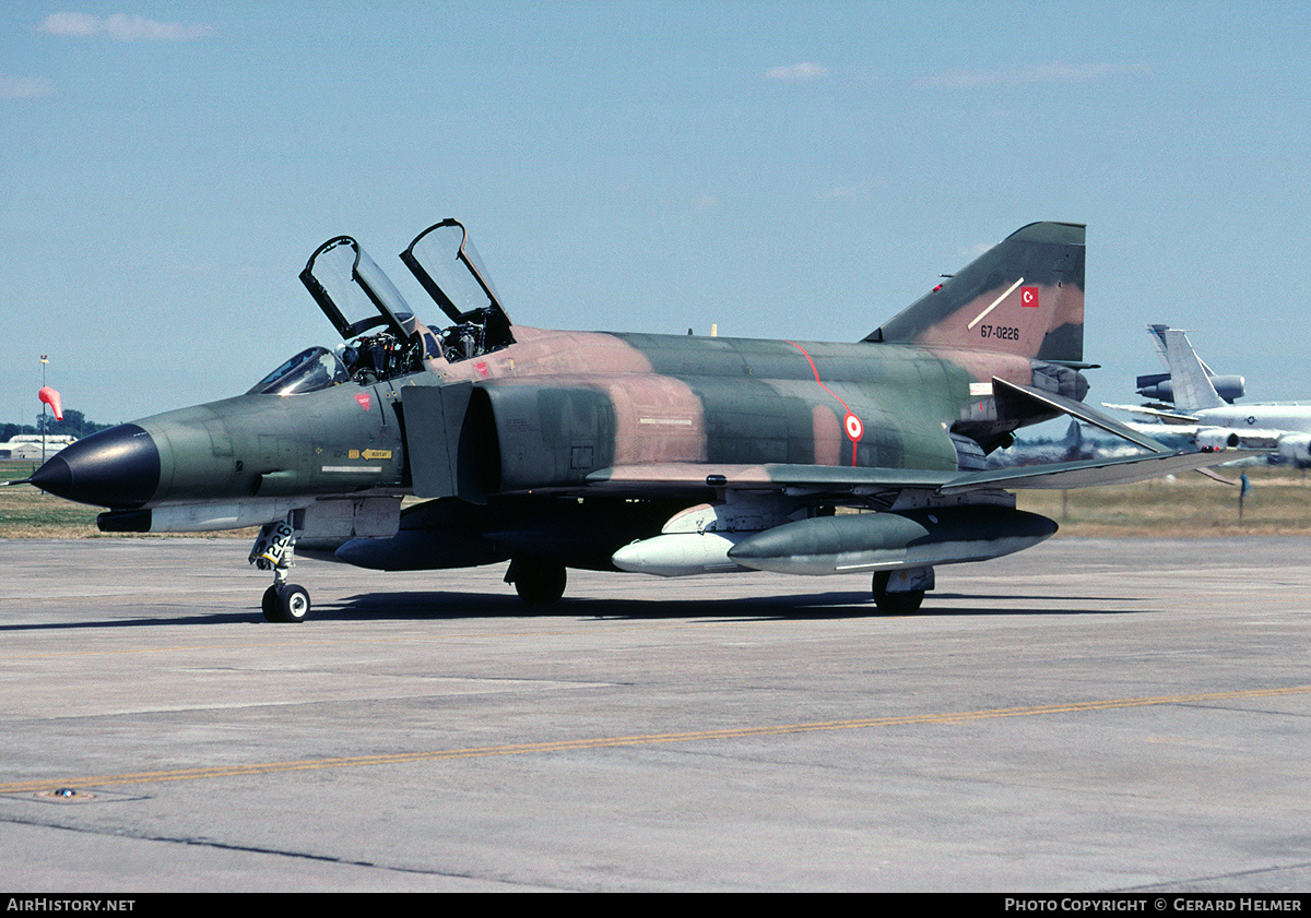 Aircraft Photo of 67-0226 | McDonnell Douglas F-4E Phantom II | Turkey - Air Force | AirHistory.net #151199