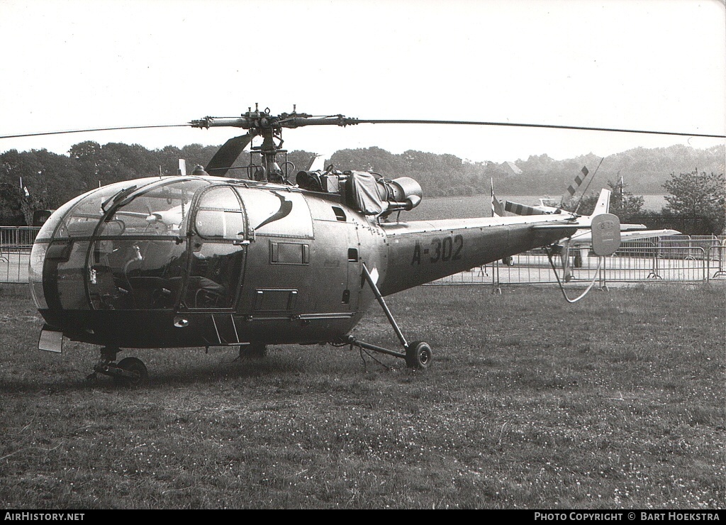 Aircraft Photo of A-302 | Sud SE-3160 Alouette III | Netherlands - Air Force | AirHistory.net #151214