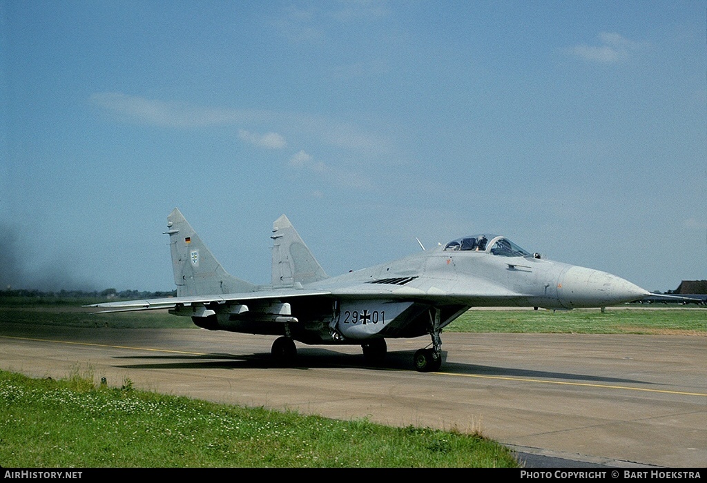 Aircraft Photo of 2901 | Mikoyan-Gurevich MiG-29G (9-12A) | Germany - Air Force | AirHistory.net #151217