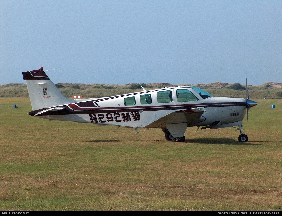 Aircraft Photo of N292MW | Beech A36 Bonanza 36 | AirHistory.net #151219