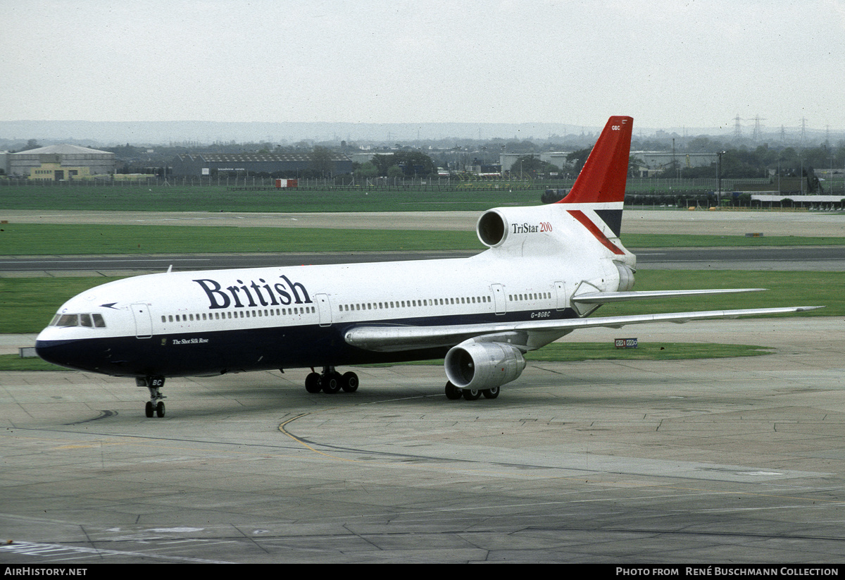 Aircraft Photo of G-BGBC | Lockheed L-1011-385-1-15 TriStar 200 | British Airways | AirHistory.net #151242