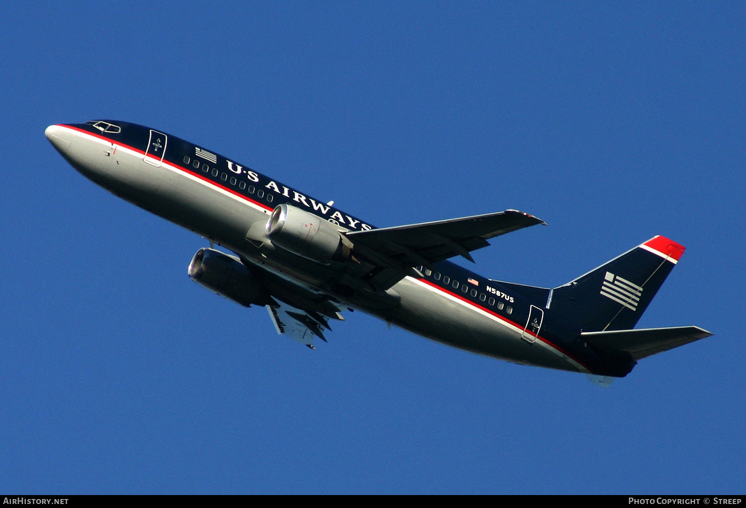 Aircraft Photo of N587US | Boeing 737-301 | US Airways | AirHistory.net #151250