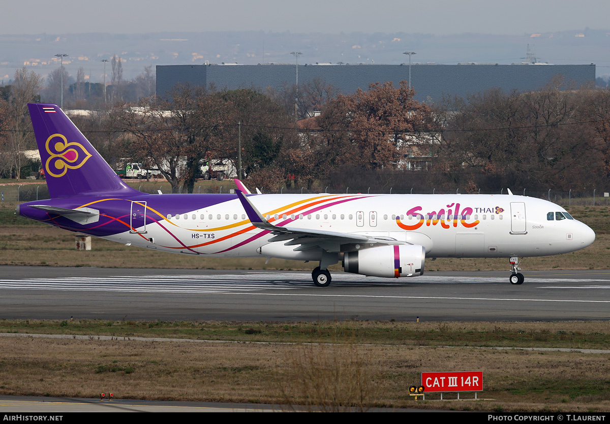 Aircraft Photo of HS-TXS | Airbus A320-232 | Thai Smile | AirHistory.net #151258