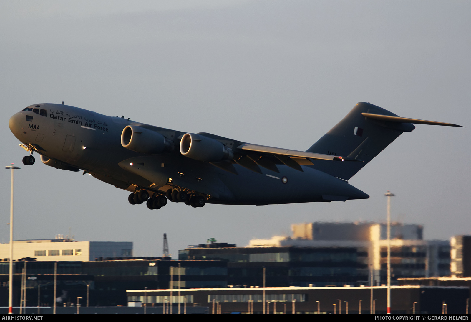 Aircraft Photo of A7-MAA / MAA | Boeing C-17A Globemaster III | Qatar - Air Force | AirHistory.net #151274