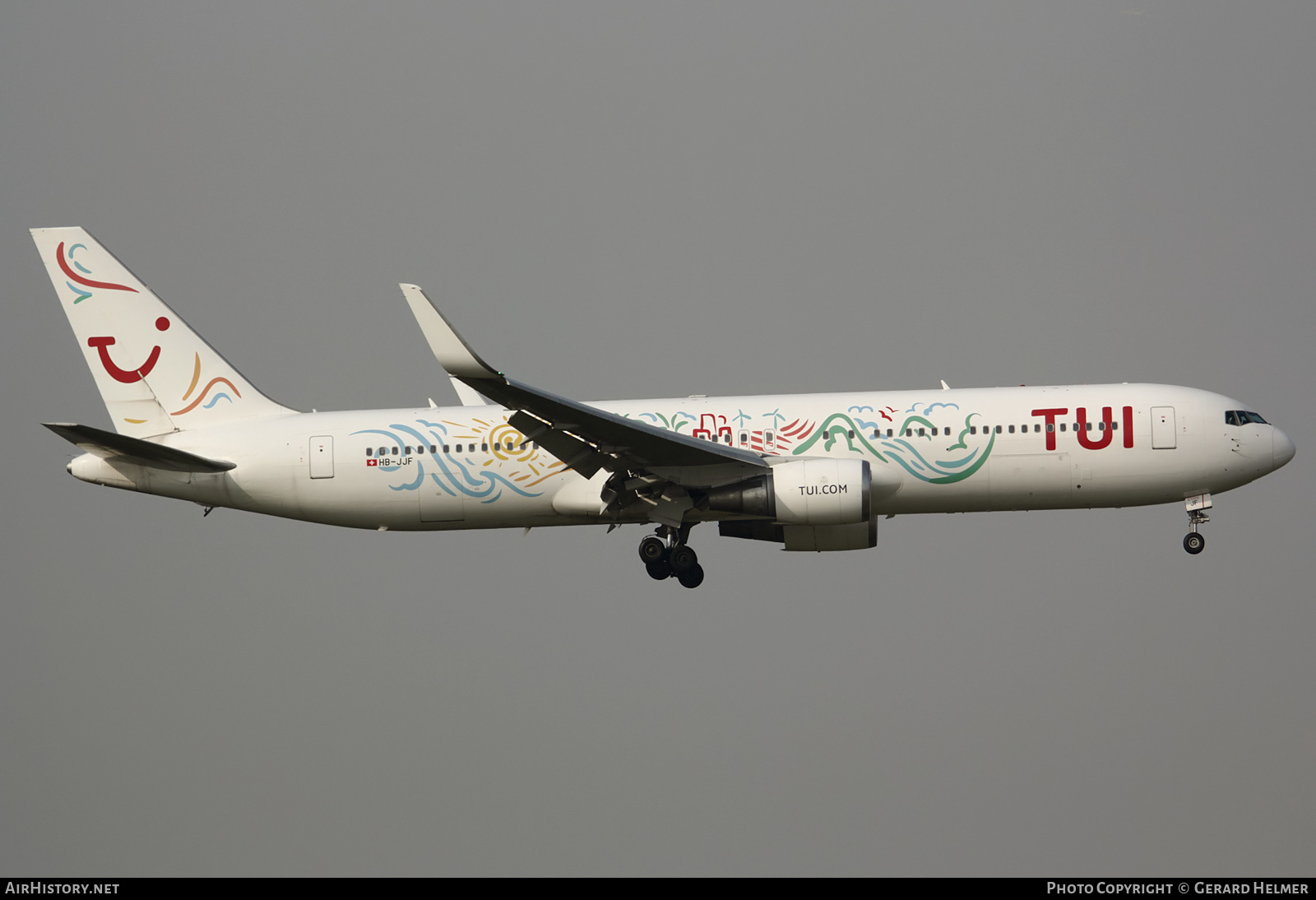 Aircraft Photo of HB-JJF | Boeing 767-316/ER | TUI | AirHistory.net #151283