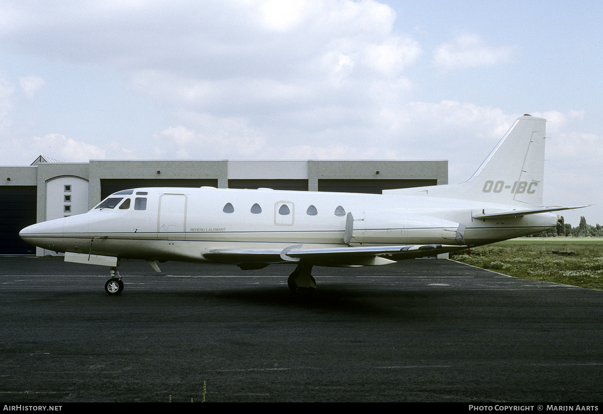 Aircraft Photo of OO-IBC | North American Rockwell NA-465 Sabreliner 65 | Rederij Lalemant | AirHistory.net #151295