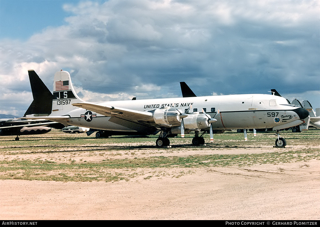 Aircraft Photo of 131597 | Douglas VC-118B Liftmaster (DC-6A) | USA - Navy | AirHistory.net #151302