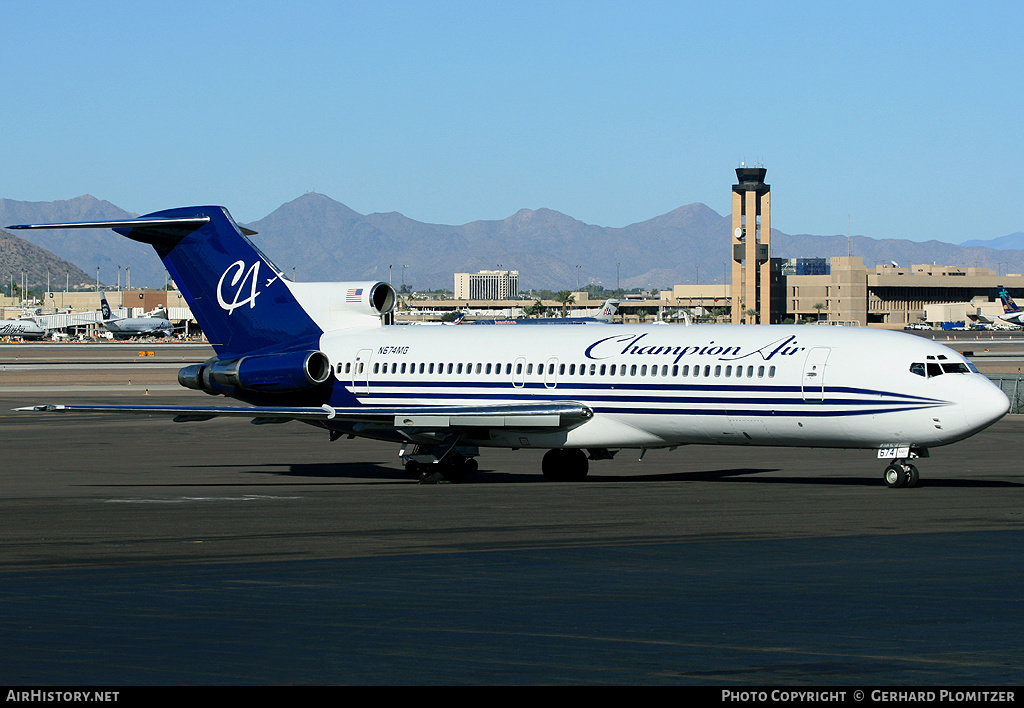 Aircraft Photo of N674MG | Boeing 727-225/Adv | Champion Air | AirHistory.net #151309