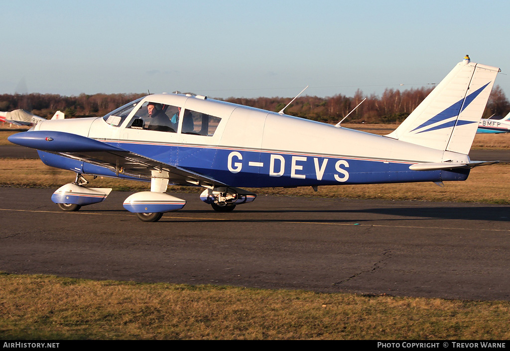 Aircraft Photo of G-DEVS | Piper PA-28-180 Cherokee B | AirHistory.net #151314