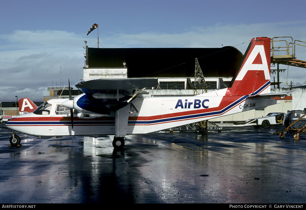Aircraft Photo of C-GKAW | Britten-Norman BN-2A-8 Islander | Air BC | AirHistory.net #151331