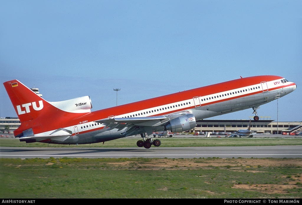 Aircraft Photo of D-AERY | Lockheed L-1011-385-1 TriStar 1 | LTU - Lufttransport-Unternehmen | AirHistory.net #151360