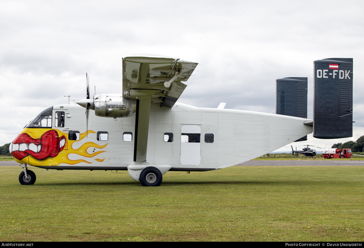 Aircraft Photo of OE-FDK | Short SC.7 Skyliner 3A-100 | Pink Aviation Services | AirHistory.net #151372