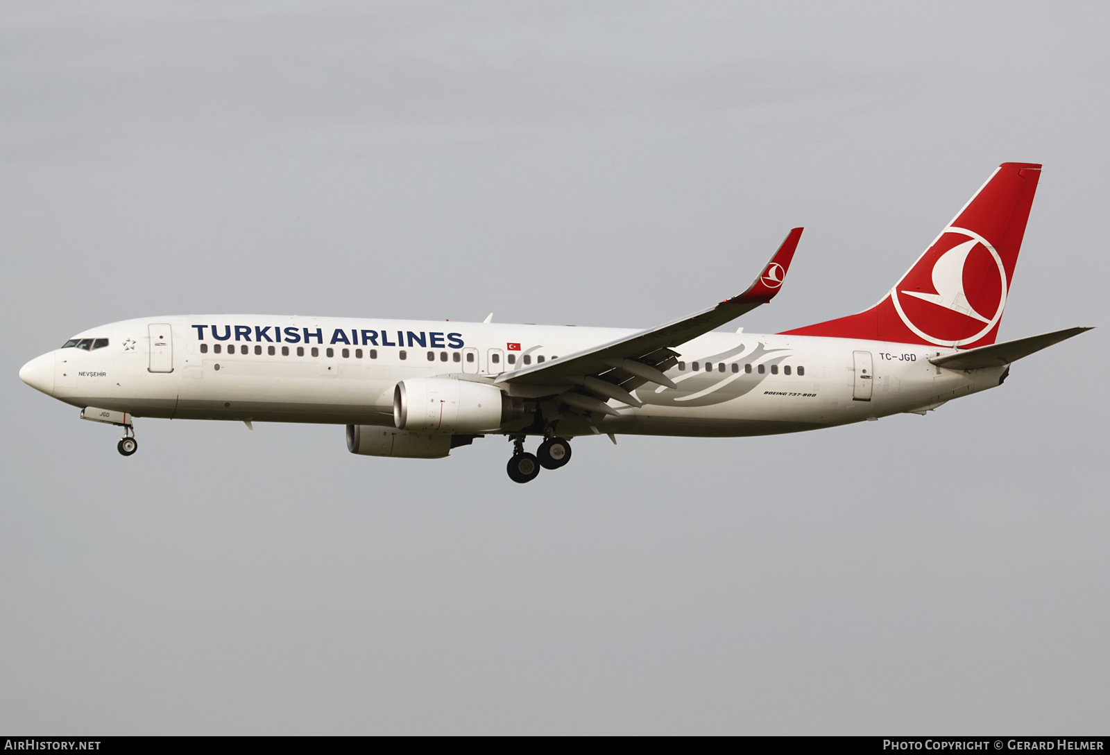 Aircraft Photo of TC-JGD | Boeing 737-8F2 | Turkish Airlines | AirHistory.net #151393