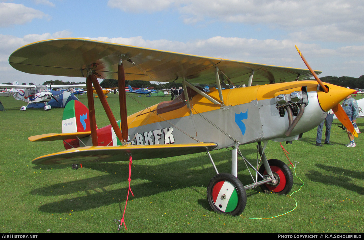 Aircraft Photo of G-BKFK | Isaacs Fury II | AirHistory.net #151398
