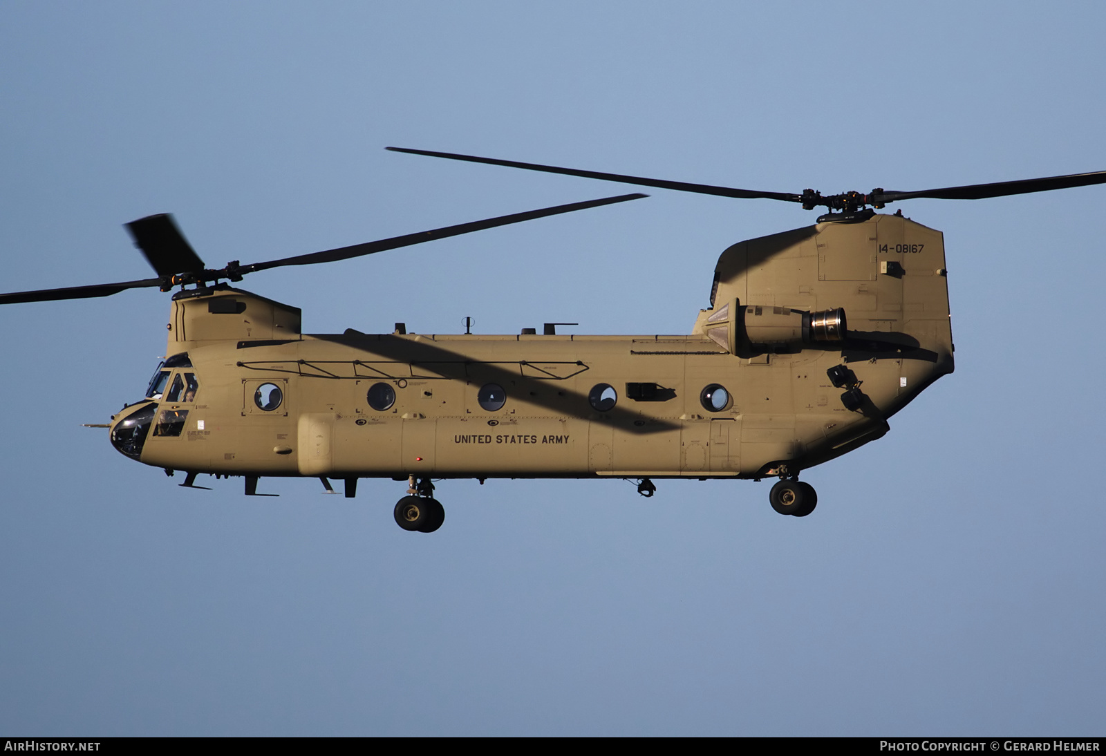 Aircraft Photo of 14-8167 / 14-08167 | Boeing CH-47F Chinook (414) | USA - Army | AirHistory.net #151403