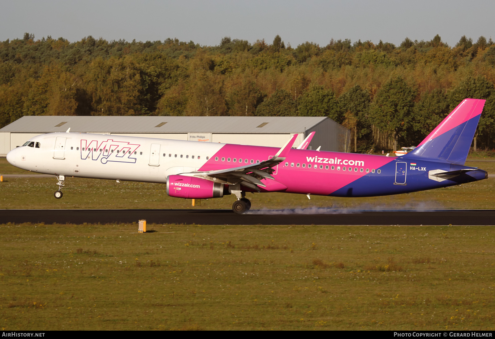 Aircraft Photo of HA-LXK | Airbus A321-231 | Wizz Air | AirHistory.net #151409