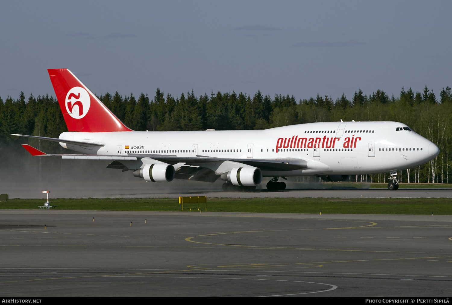 Aircraft Photo of EC-KSM | Boeing 747-412 | Pullmantur Air | AirHistory.net #151411