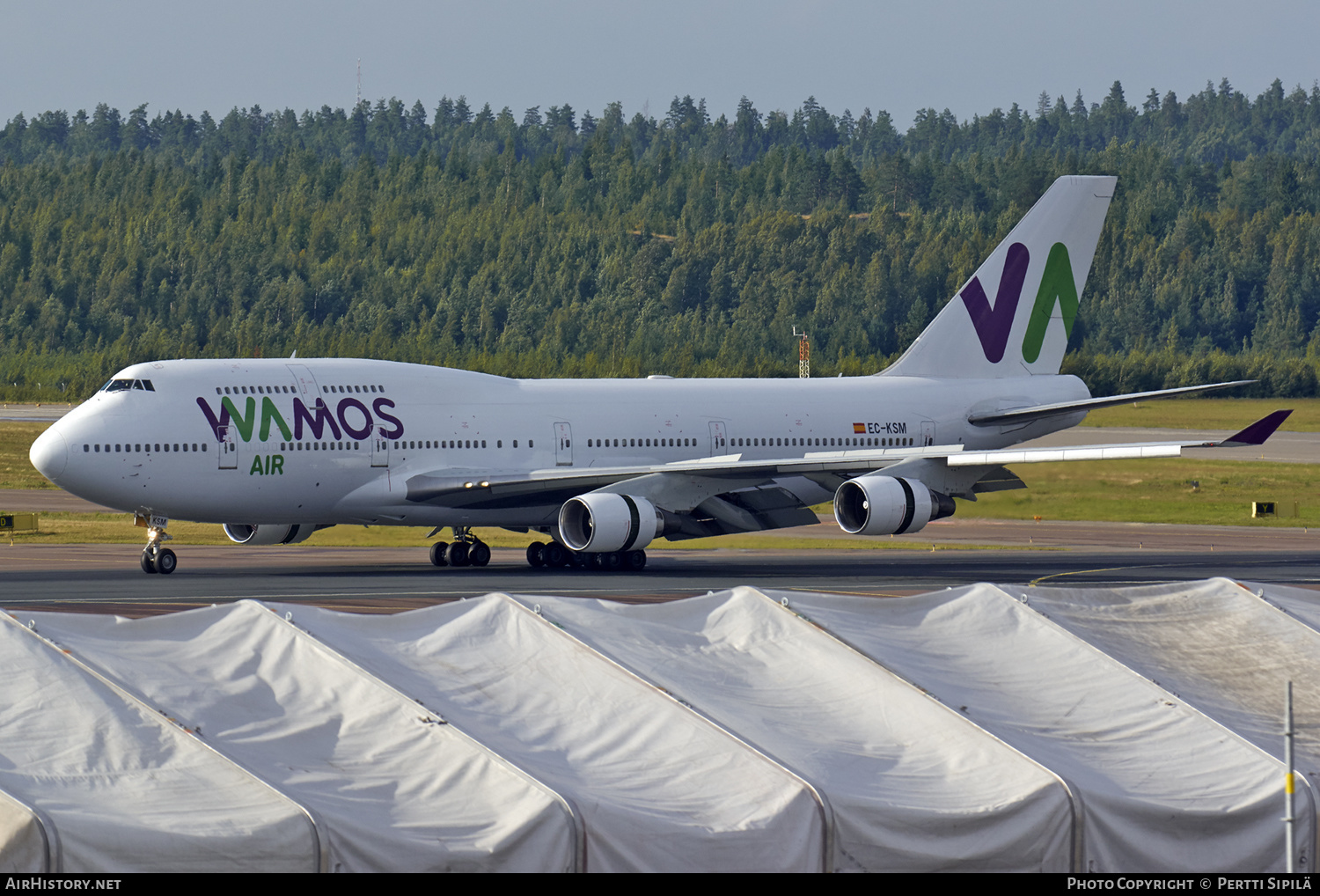 Aircraft Photo of EC-KSM | Boeing 747-412 | Wamos Air | AirHistory.net #151415