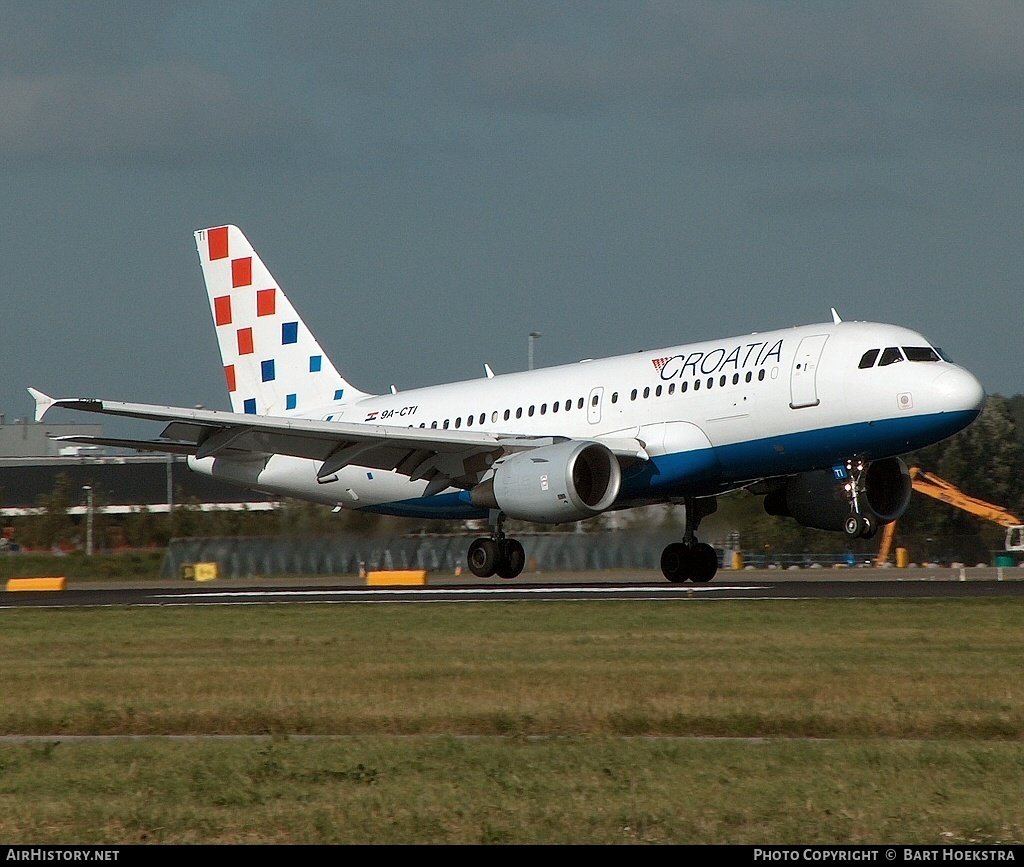 Aircraft Photo of 9A-CTI | Airbus A319-112 | Croatia Airlines | AirHistory.net #151422