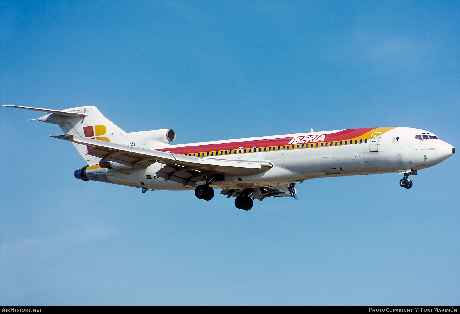 Aircraft Photo of EC-CAI | Boeing 727-256/Adv | Iberia | AirHistory.net #151432