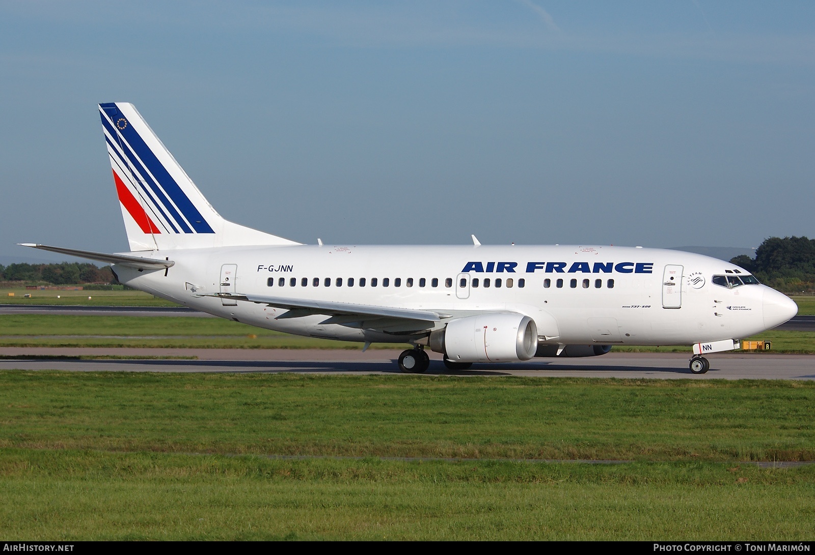 Aircraft Photo of F-GJNN | Boeing 737-528 | Air France | AirHistory.net #151434