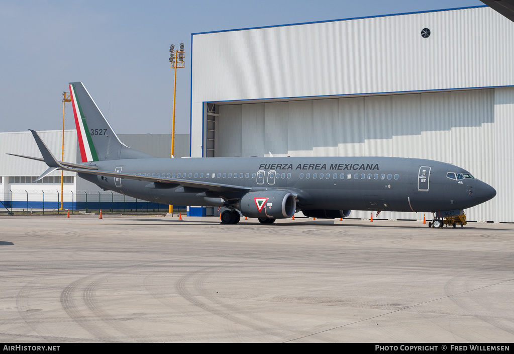 Aircraft Photo of 3527 | Boeing 737-800 | Mexico - Air Force | AirHistory.net #151446