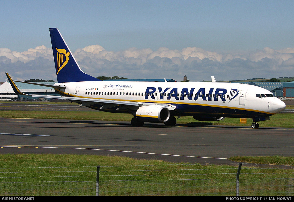 Aircraft Photo of EI-DCP | Boeing 737-8AS | Ryanair | AirHistory.net #151451