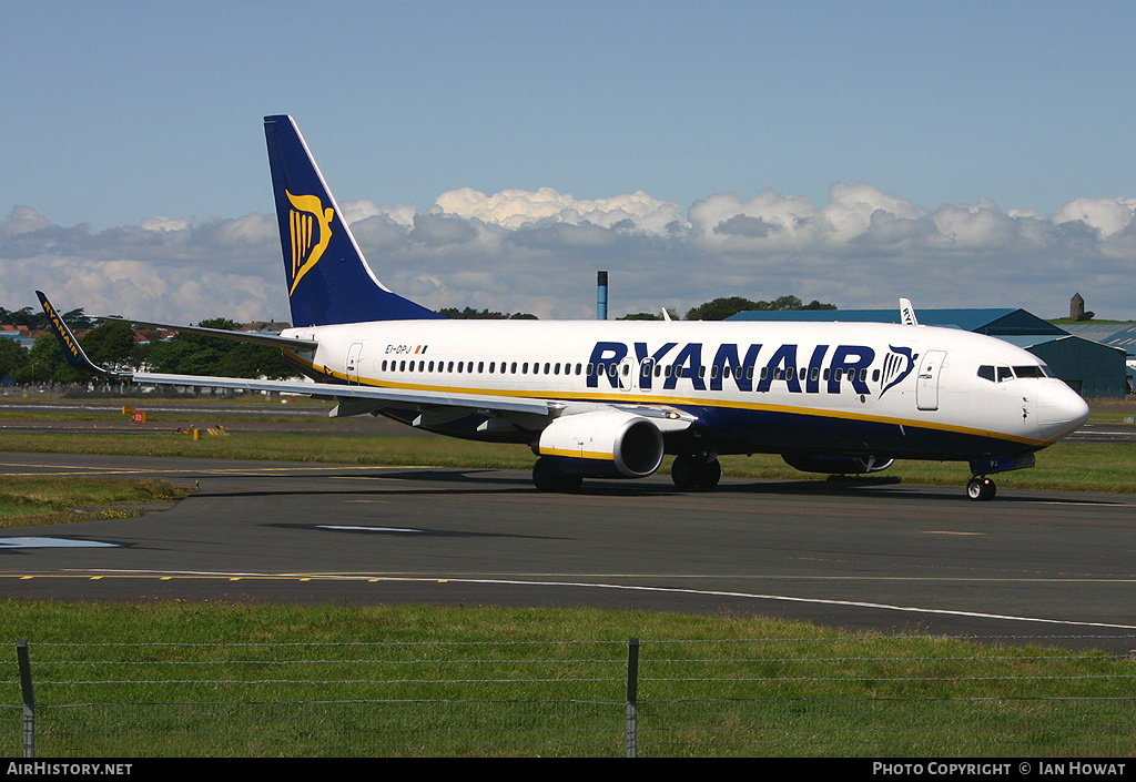 Aircraft Photo of EI-DPJ | Boeing 737-8AS | Ryanair | AirHistory.net #151461