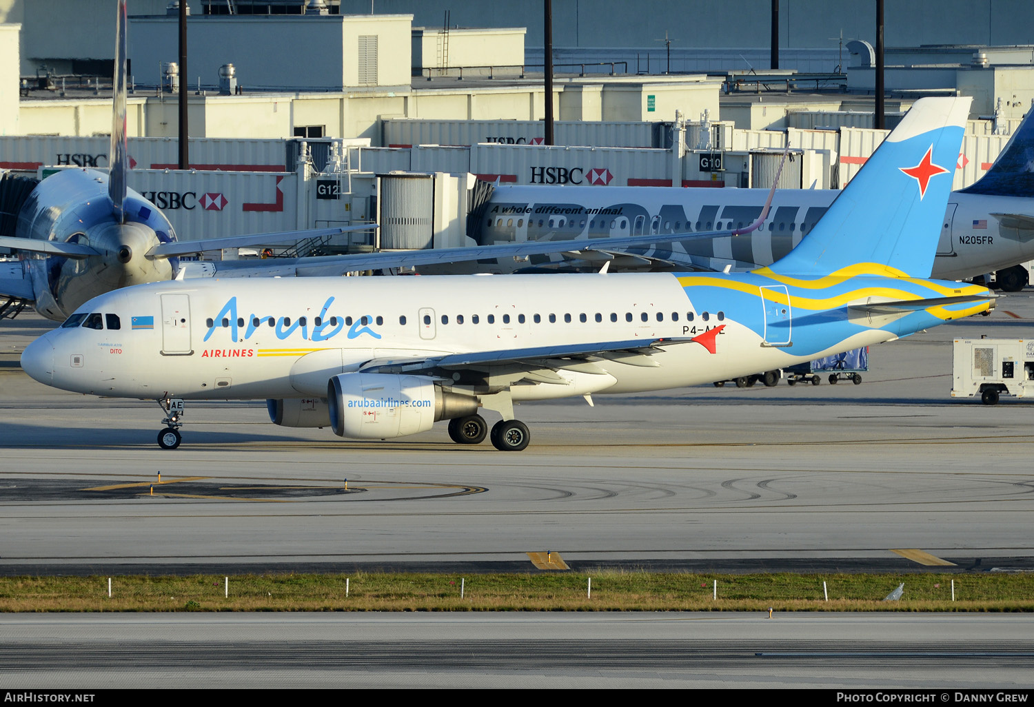 Aircraft Photo of P4-AAE | Airbus A319-111 | Aruba Airlines | AirHistory.net #151462