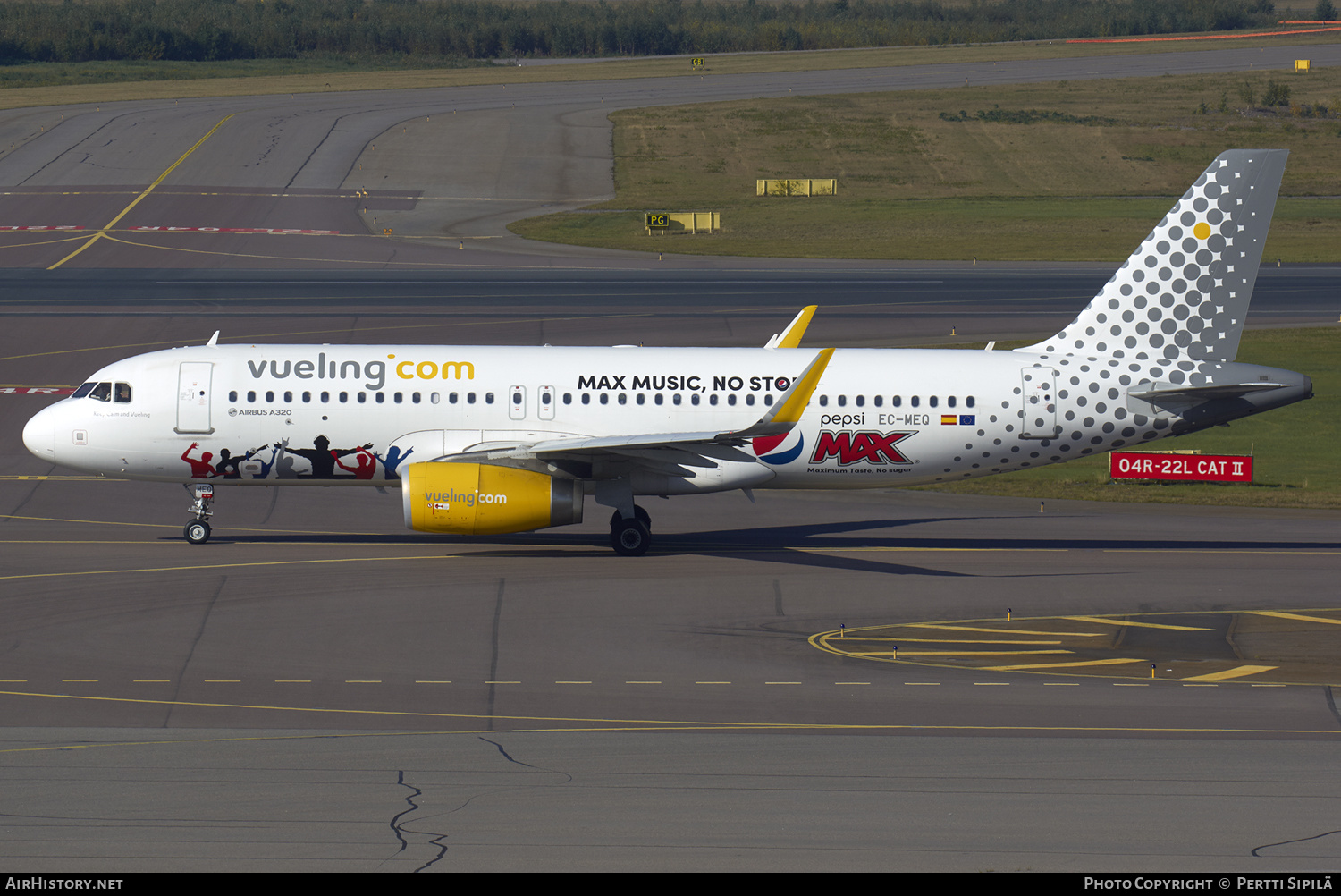 Aircraft Photo of EC-MEQ | Airbus A320-232 | Vueling Airlines | AirHistory.net #151467
