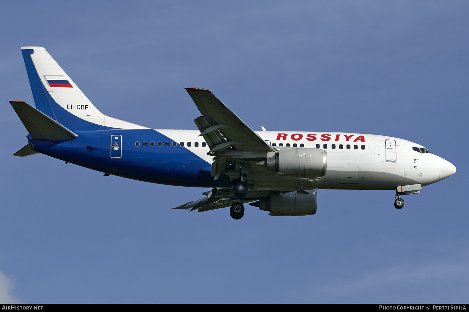 Aircraft Photo of EI-CDF | Boeing 737-548 | Rossiya - Russian Airlines | AirHistory.net #151497