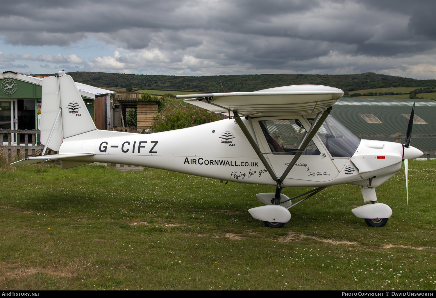Aircraft Photo of G-CIFZ | Comco Ikarus C42-FB80 | Air Cornwall | AirHistory.net #151512