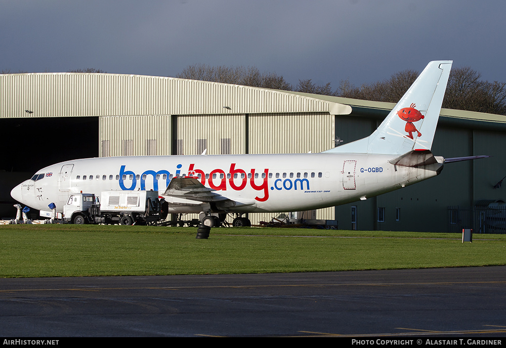 Aircraft Photo of G-OGBD | Boeing 737-3L9 | Bmibaby | AirHistory.net #151515